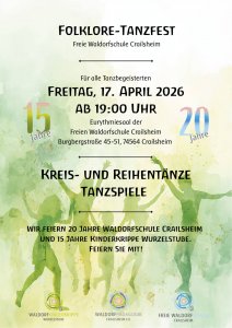 Plakat Folklore-Tanzfest