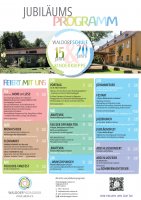 Plakat für das Jubiläum