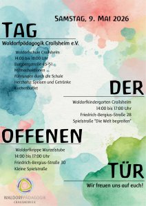 Plakat Tag der Offenen Tür