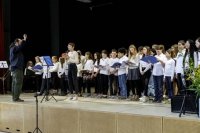 Orchester bei der Monatsfeier